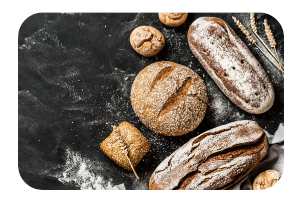 Diferentes tipos de pan para el desayuno